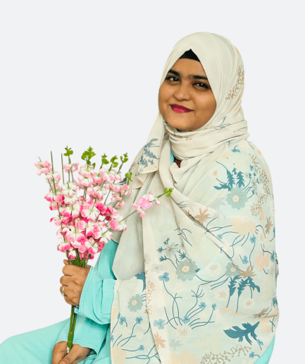 Cannoli Cream Floral Chiffon Hijab