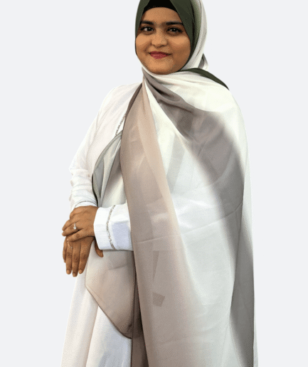 Misty Mocha Ombre Chiffon Hijab