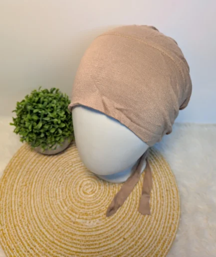 Drift wood tie back hijab cap for women – comfortable non-slip under hijab cap for daily wear